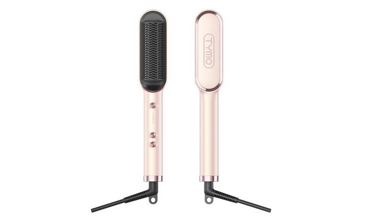 TYMO HC100PS Ring Hair Straightening Comb - Pink Shimmer