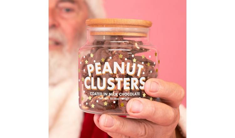 Treat Kitchen Milk Chocolate Peanut Clusters Gift Jar