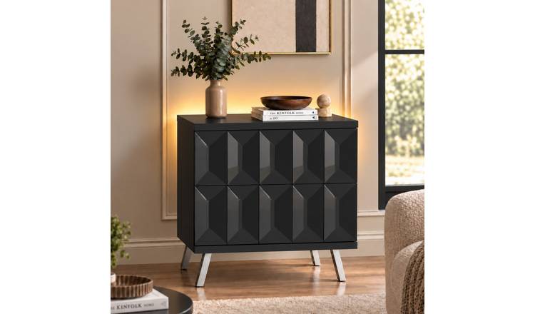 Frank Olsen Elevate Sqaure Side Table - Black