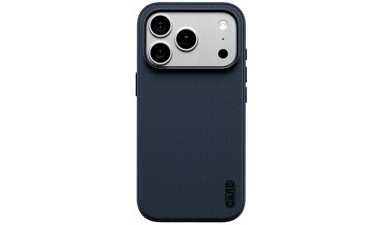 CARE By PanzerGlass Fusion Fabric iPhone 18 Pro Phone Case - Blue