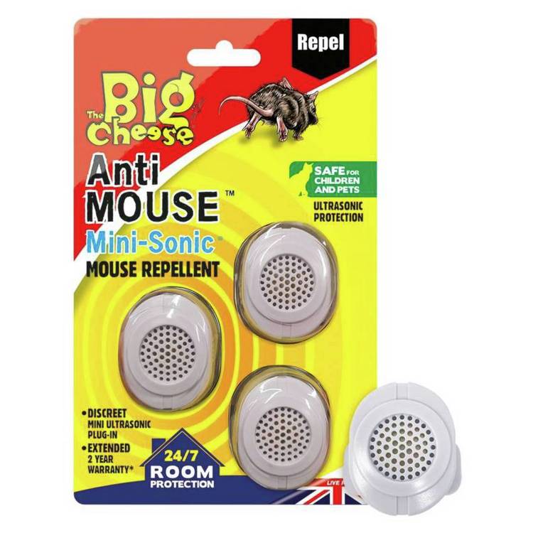 The Big Cheese Anti Mouse Mini Sonic Mouse Repellent 0