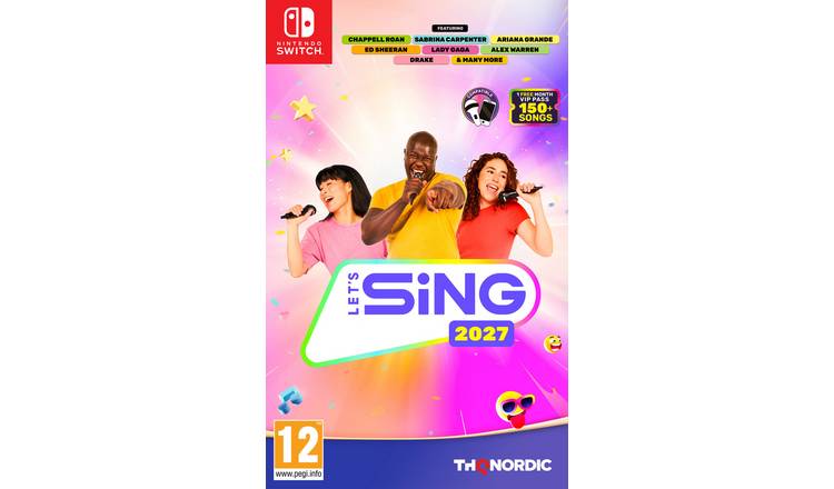 Let's Sing 2027 Nintendo Switch Game Pre-Order