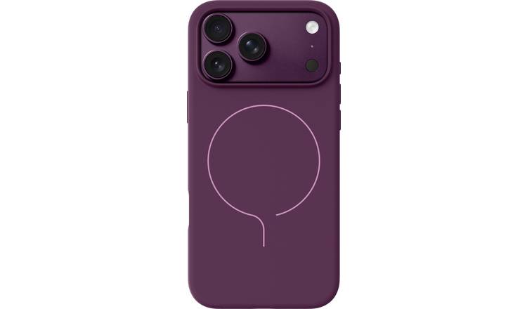LAUT HUEX Silicon iPhone 18 Pro Max Phone Case - Burgandy