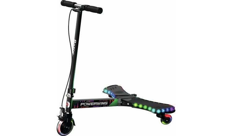 Razor Powerwing LED Lightshow 3 Wheel Kids Caster Scooter