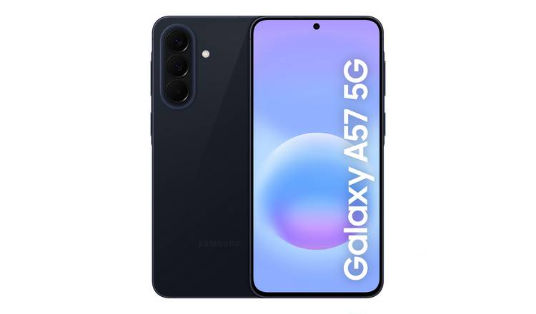 SIM Free Samsung Galaxy A57 5G 128GB AI Mobile Phone - Navy
