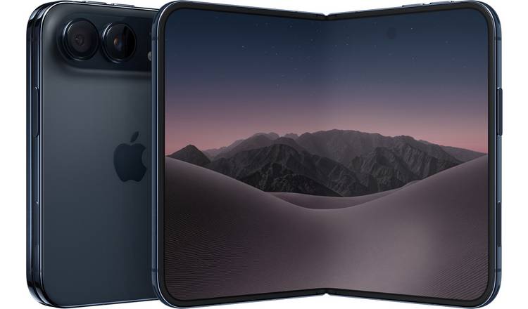 SIM Free iPhone Duo 5G 1TB AI Mobile Phone - Night Sky
