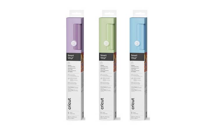 Cricut Smart Permanent Vinyl Rolls Pack of 3
