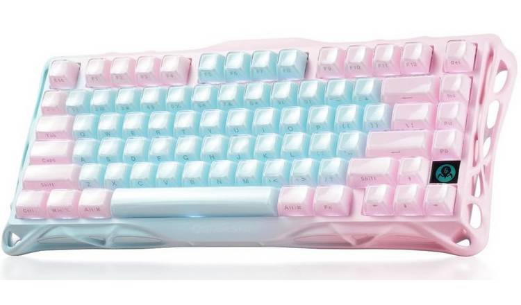GravaStar Mercury K1 Lite Wireless Gaming Keyboard - Aurora Mist