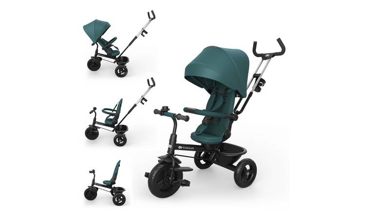 Kinderkraft Aston 2 Plus 6-in-1 Tricycle - Green