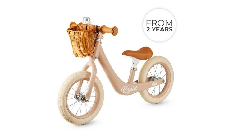 Kinderkraft 12 Inch Rapid 2 Kids Balance Bike - Pink