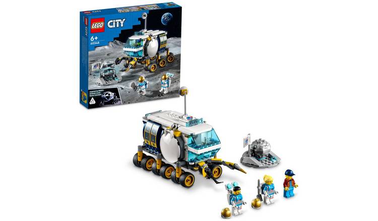LEGO City Lunar Roving Vehicle Space Toy Building Set 60348
