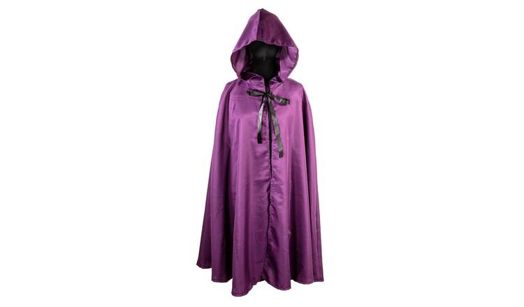 Premier Decorations 1.42m Purple Hooded Cape Dress