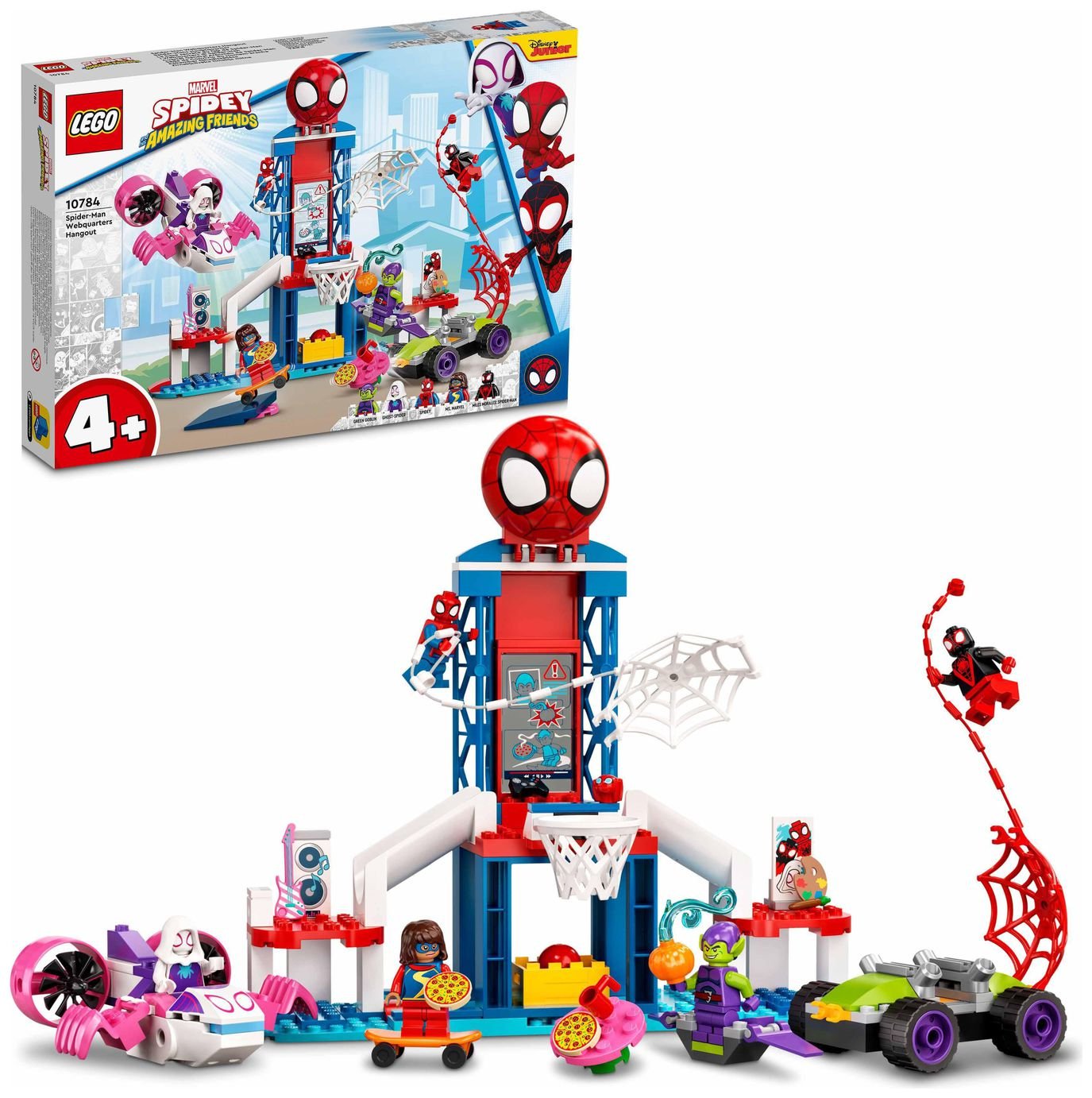 LEGO Marvel Spider-Man Webquarters Hangout Toy Set 10784