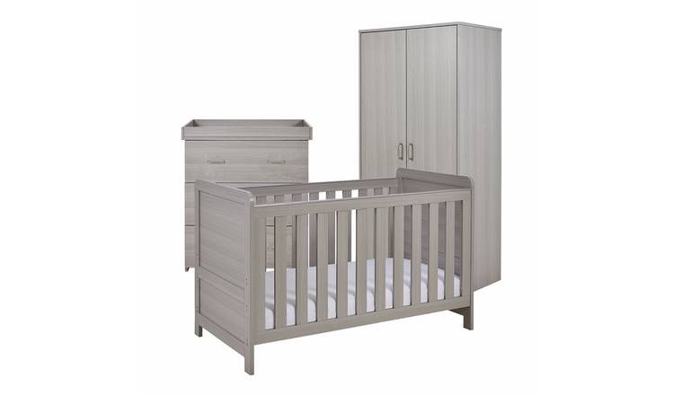 Babymore Caro 3 Piece Room Set - Grey