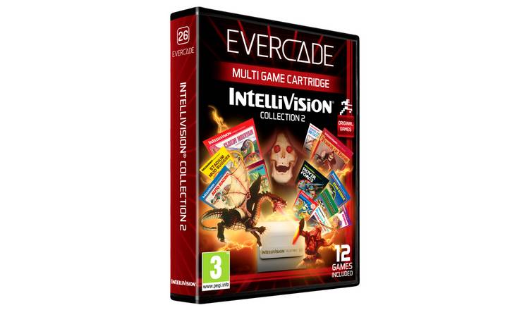  Evercade Intellivision Collection 2 Multi-Game Cartridge