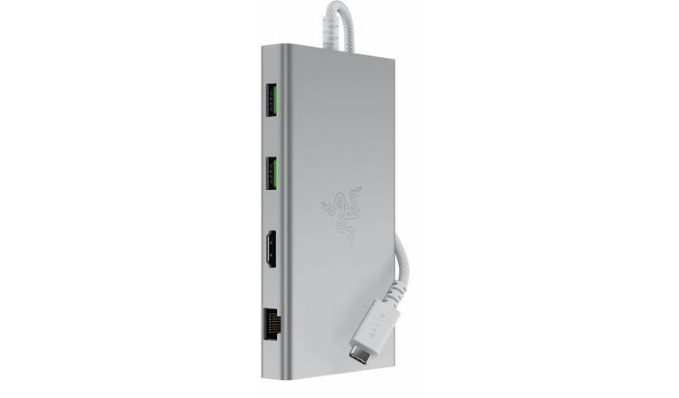 Razer USB-C Docks 11-1 Dock Mercury USB Hub