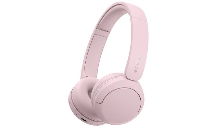 Sony WH-CH535 On-Ear Wireless Bluetooth Headphones - Pink