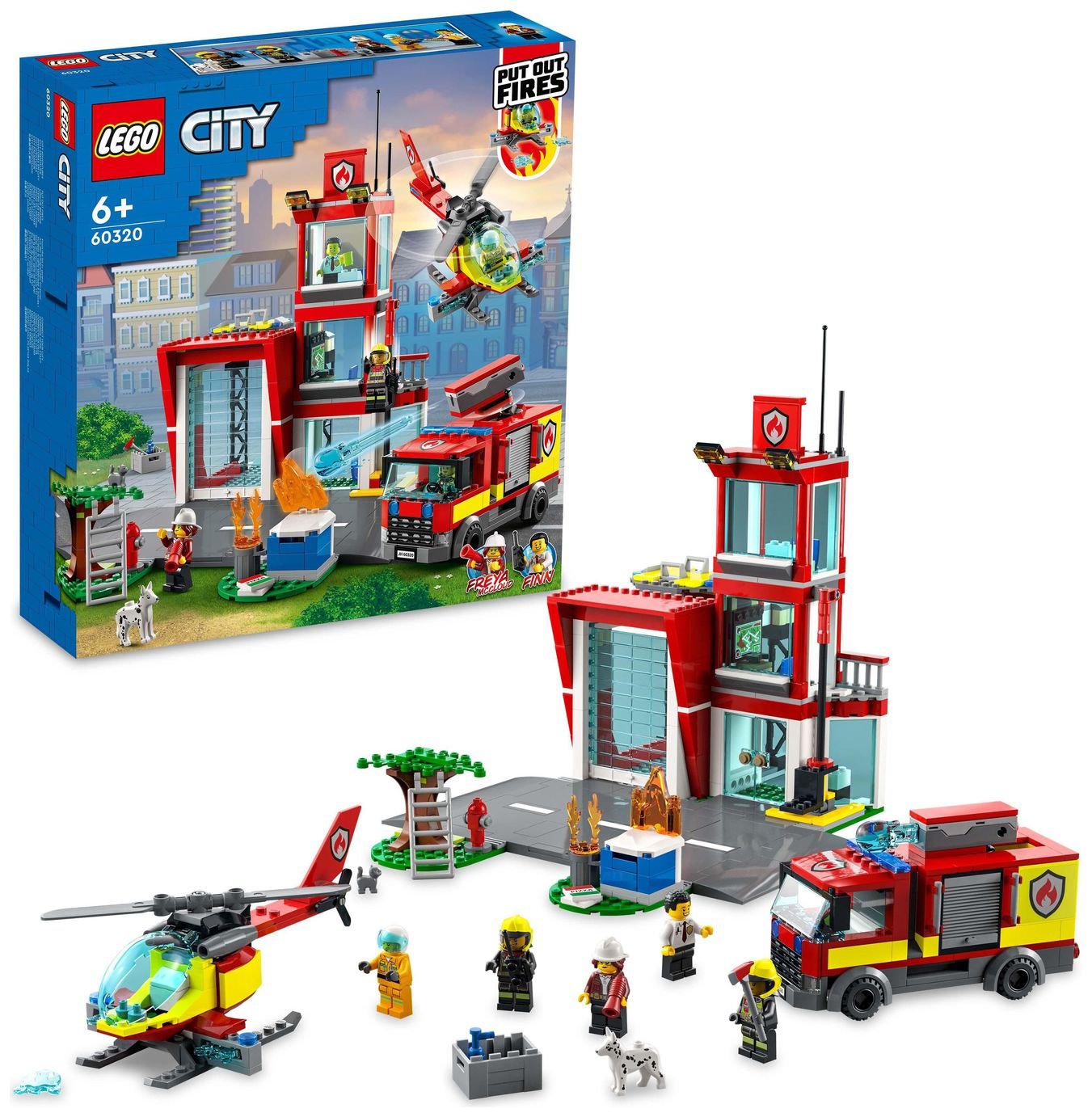 LEGO City Fire Station, Garage & Truck Toy 60320 review