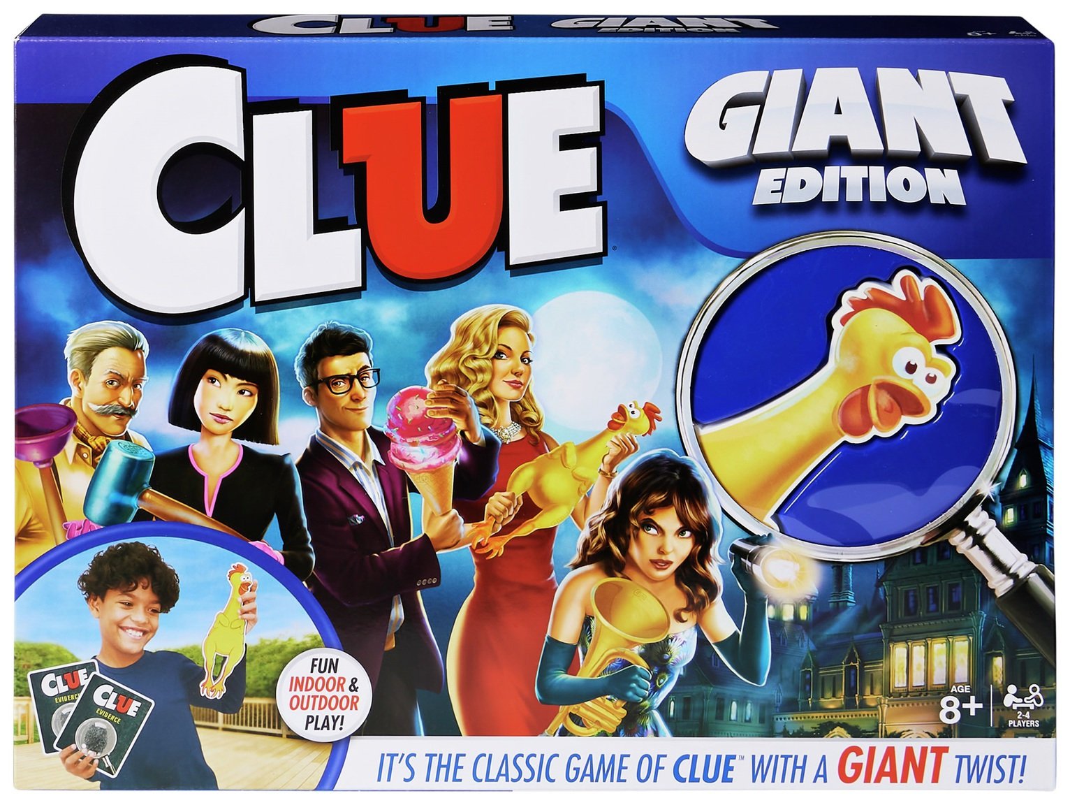 Giant Clue Classic Mystery Party Retro Board Game review