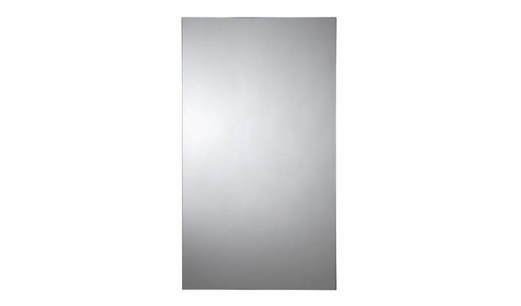 Croydex Colorado 1 Door Mirrored Cabinet - Stainless Steel