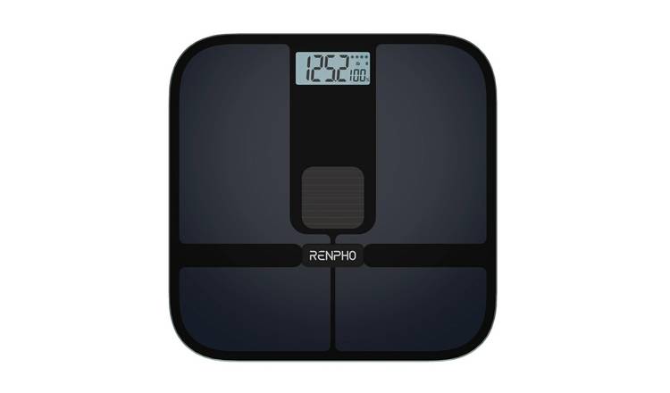 Renpho Elis Smart Solar Bathroom Scale - Black