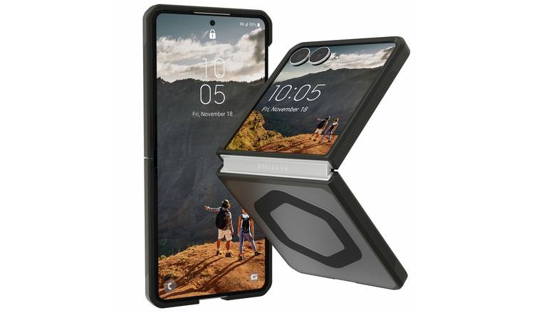UAG Mouve Samsung Galaxy Z Flip8 Kickstand Magnet Phone Case - Ash