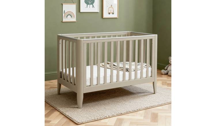 Babymore Iris Cot Bed - Cashmere