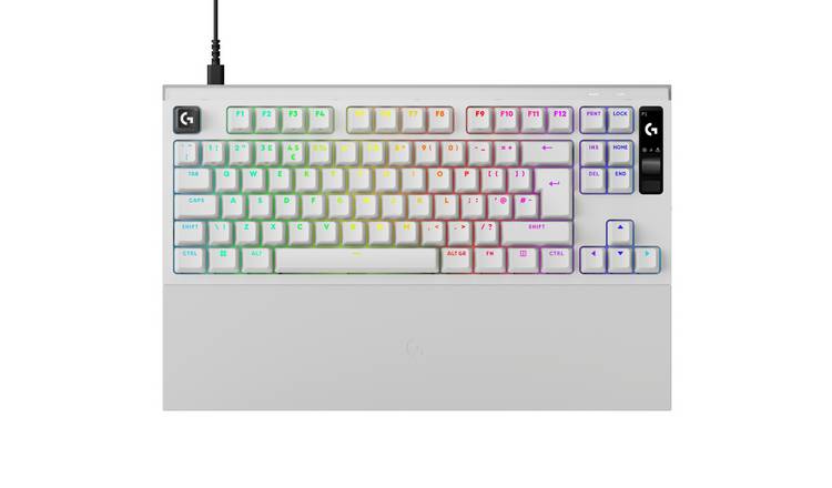 Logitech G PRO X2 RAPID Wired Gaming Keyboard - White