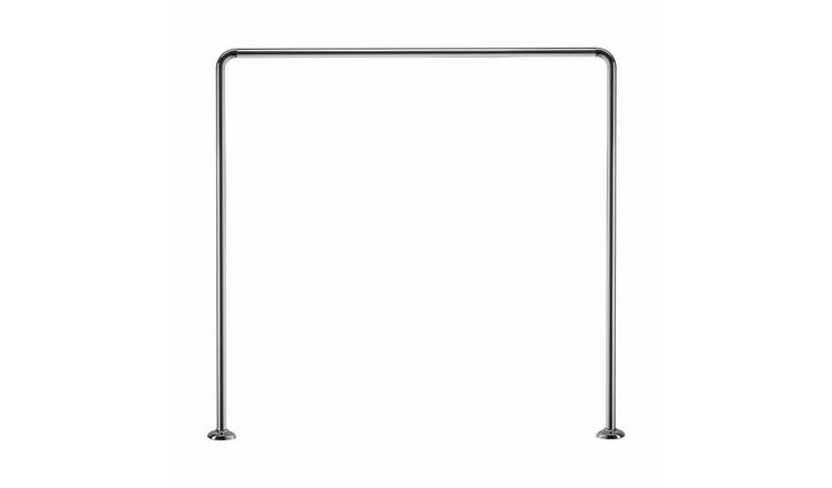 Croydex Fineline Modular Rod Kit - Silver
