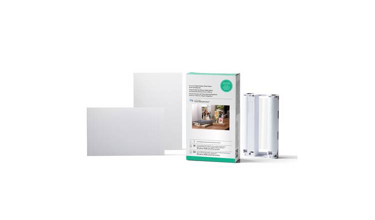Cricut StickerPix Print Sticker Sheets, Photo Paper & Ink Cartridge Set