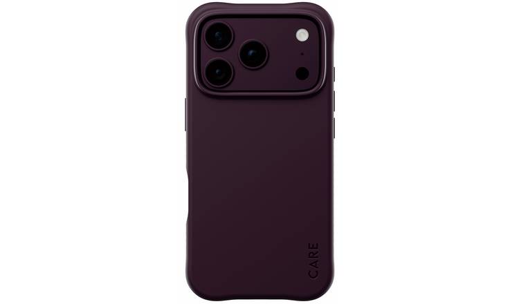 CARE By PanzerGlass Samba iPhone 18 Pro/17 Pro Phone Case MagSafe - Dark Cherry