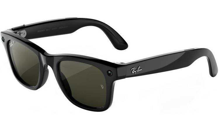 Ray-Ban Meta (Gen 3) Wayfarer - Shiny Black, Polarised Green