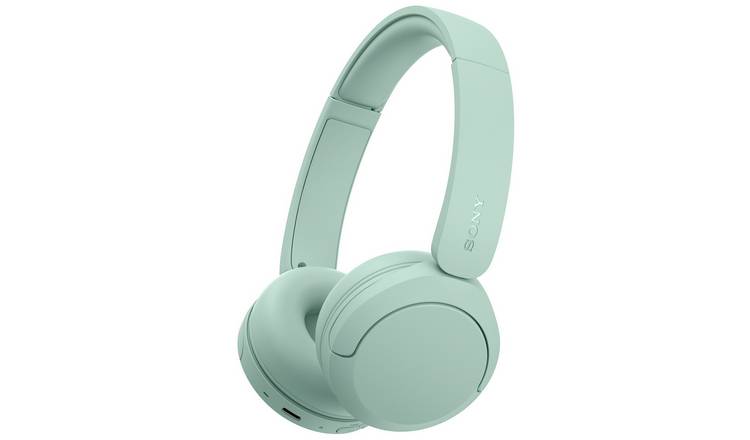 Sony WH-CH535 On-Ear Wireless Bluetooth Headphones - Mint