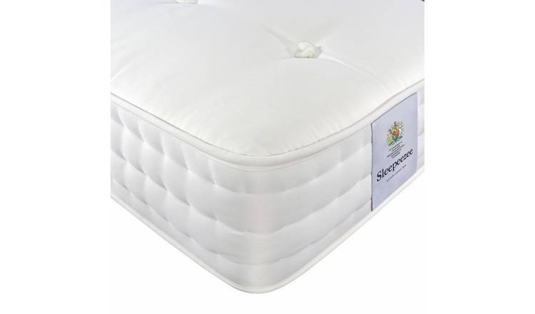 Sleepeezee Natural Wool Collection Crafted Wool Mattress - Kingsize