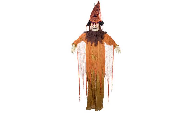 Premier Decorations Prelit Halloween Animated Hanging Witch Decoration