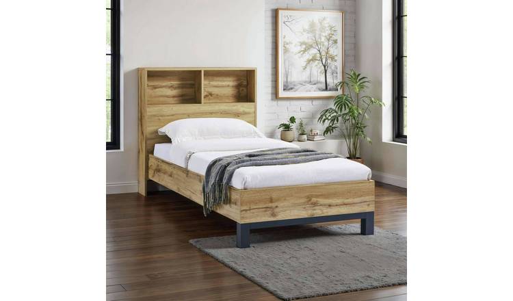 Julian Bowen Bali Kingsize Bedframe - Light Oak