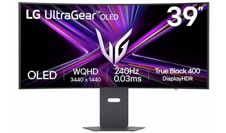 LG UltraGear 39Inch 240Hz WQHD OLED Curved Gaming Monitor