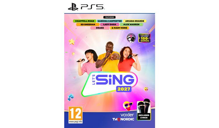 Let's Sing 2027 2 Mic Bundle PS5 Game Pre-Order