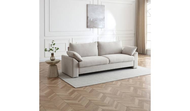 Kyoto Zoe Fabric Clic Clac Sofa Bed - Natural