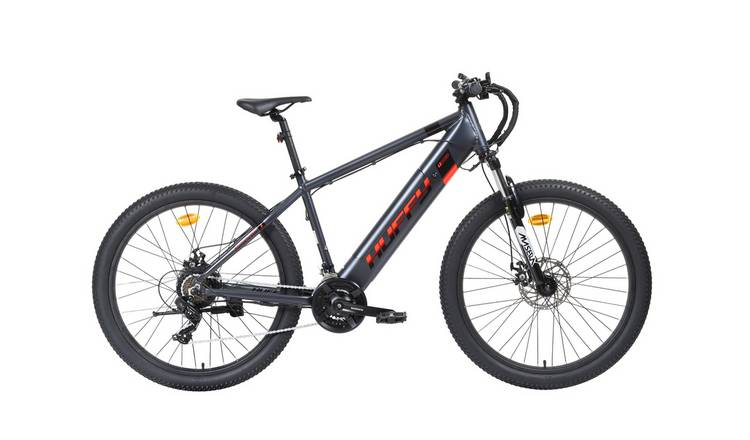 Huffy Vertis 27.5-Inch Wheel Size Electric Mountain Bike - Grey