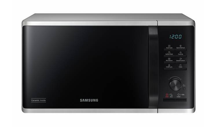 Samsung Solo 800w Standard Microwave MS23K3515AS/EU - Silver