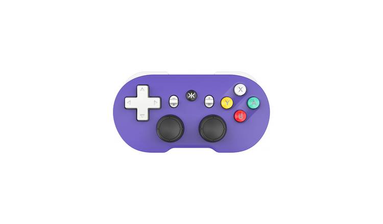 CRKD ATOM+ Mini Bluetooth Switch & PC Gaming Controller - Retro Purple Edition