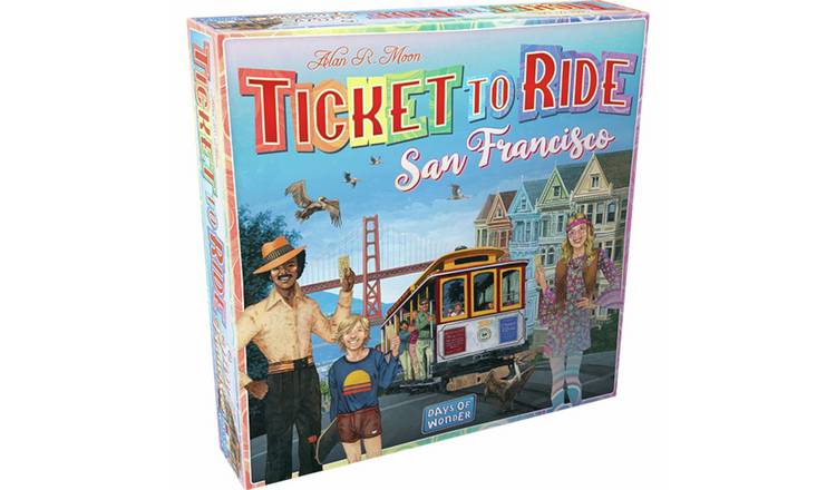 Ticket To Ride: San Francisco Board Game