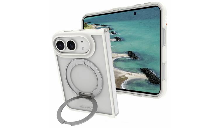 dbramante1928 Grenen iPhone Duo Kickstand Phone Case with MagSafe - White