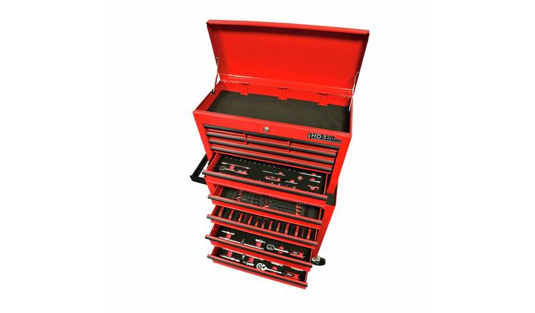 Hilka 1/2", 3/8" and 1/4" Drive Socket, Spanner and Screwdriver Set - 186 Pieces