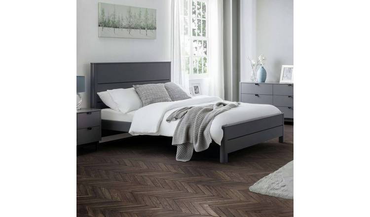 Julian Bowen Chloe Kingsize Bedframe - Grey