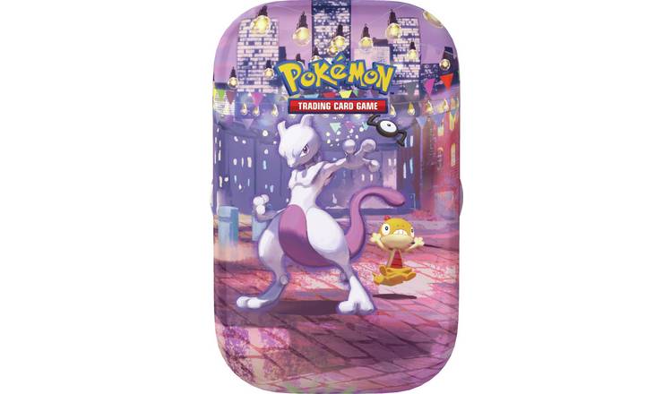 Pokémon Mini Tins 30th Celebration Booster Pack Mewtwo Trading Card