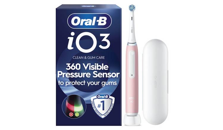 Oral-B iO3 Pink Electric Toothbrush