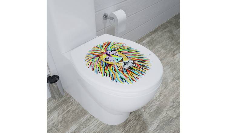 Steven Brown Lewis Textile Toilet Seat