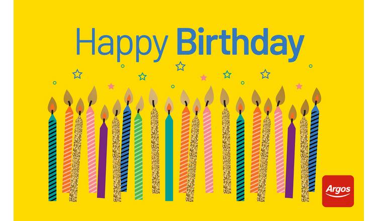 Argos Happy Birthday 10 GBP Gift Card